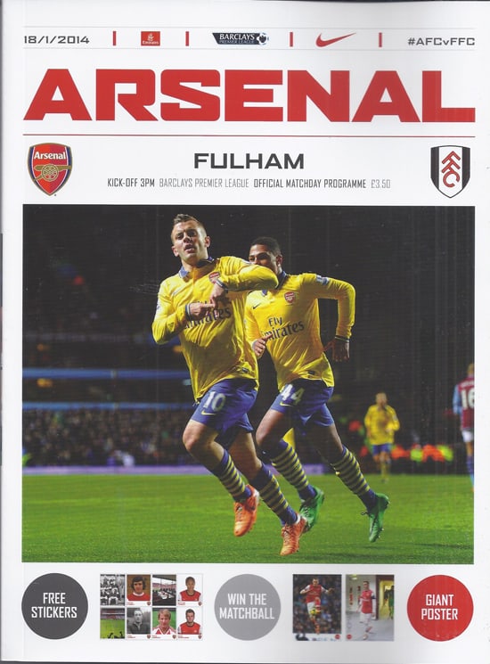 Arsenal FC v Fulham FC